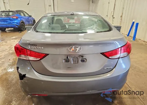 2012 Hyundai Elantra Gls из США, поврежденный, VIN 5NPDH4AE1CH140416